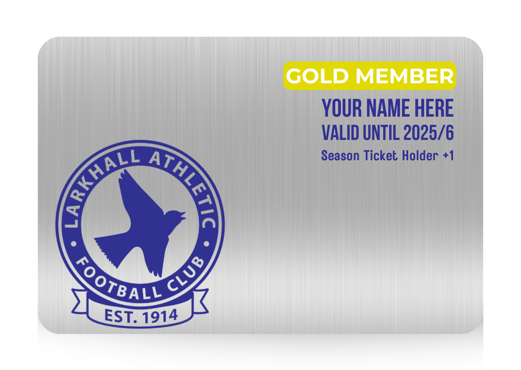 3. Gold Membership - £1500 in value